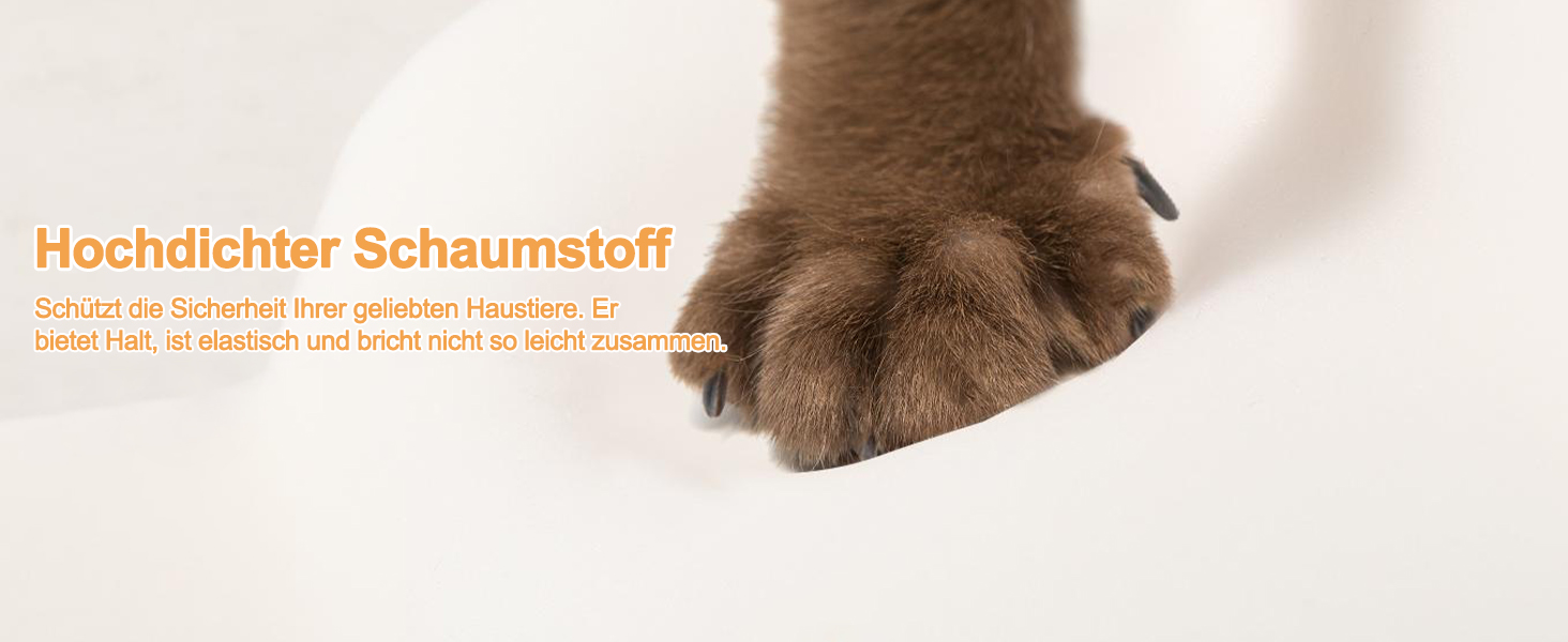 Сходинка для собак Galatée: зручна та стабільна, 5 сходинок, знімний, пральний чохол, протиковзка, для диванів, ліжок та авто