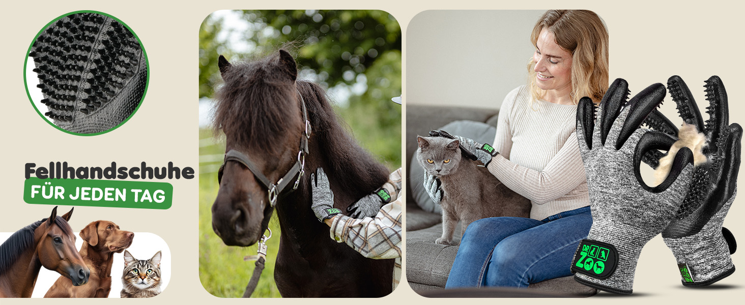 Дзеркальна щітка для собак DR Zoo 'Robbi' – ідеальна для грумінгу, видаляє підшерсток та короткий пух