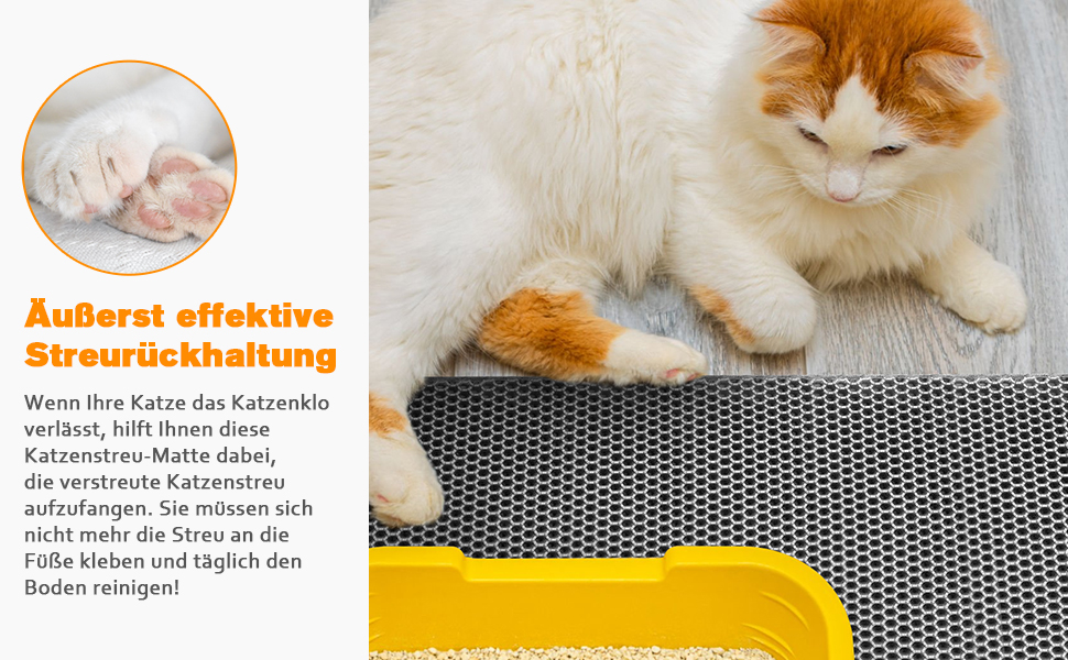 Килимок для котячого туалету Blissstorm Matte 60x90cm з EVA, двошаровий, водонепроникний, антиковзкий, легко миється. Підходить для всіх котів. Колір хакі/рожевий.