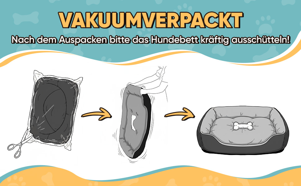 Ліжко для собак 90x70 см з подушкою у вигляді кістки та легкою ковдрою, м'яке диванчик для собак середніх порід з короткого хутра, миється, кошик для собак з неслизьким дном
