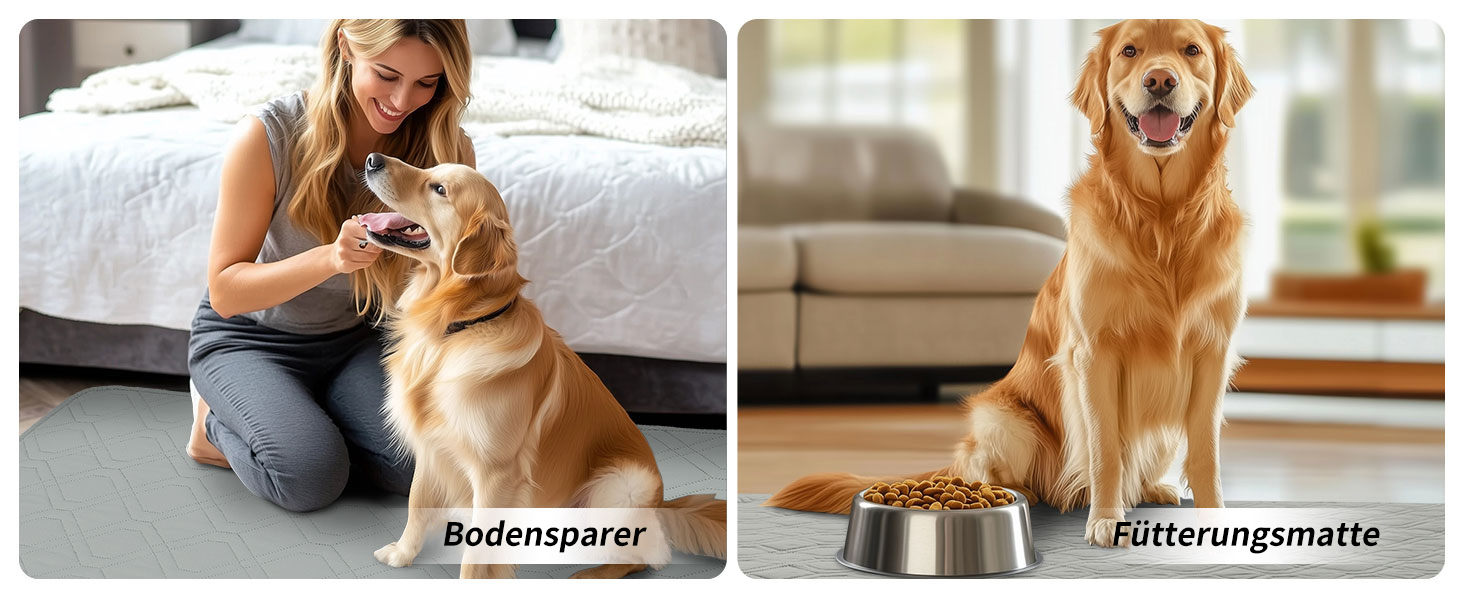 Водонепроникний килимок для собак Homaxy, 130x100 см, сірий+світло-сірий, для дому та на вулицю, миючий, двосторонній