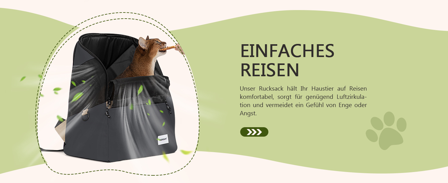 Рюкзак-переноска для тварин ALLSOPETS: для котів та маленьких собак, зручний, дихаючий, для подорожей, кемпінгу, прогулянок. Бежевий колір