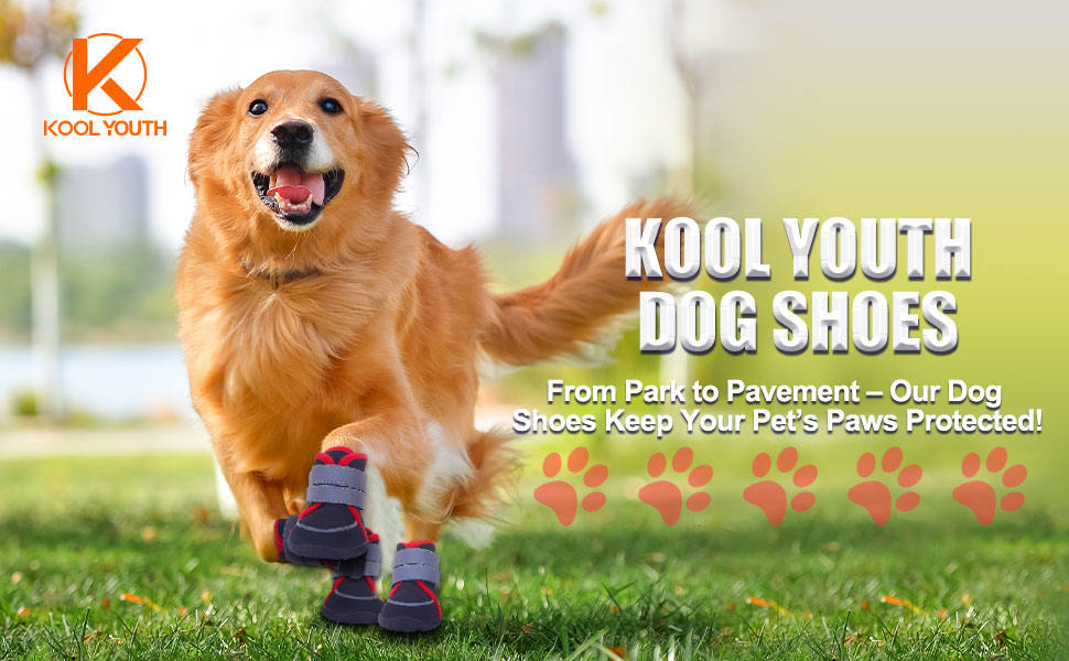 Чоботи для собак, захист подушечок лап, Outdoor, літо, 4 шт., дихаючі, з світловідбиваючим кріпленням, неслизька гумова підошва, для маленьких, середніх та великих собак (S), чорний