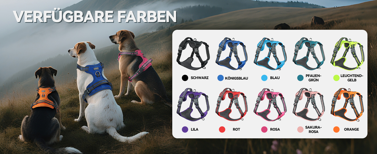 Шлейка для собак VIVAGLORY Easewalk, анти-тяга, для дресирування та прогулянок, з ручкою, не вислизає, для цуценят та собак, S, Sakura-Rosa, обхват грудей 36-61 см