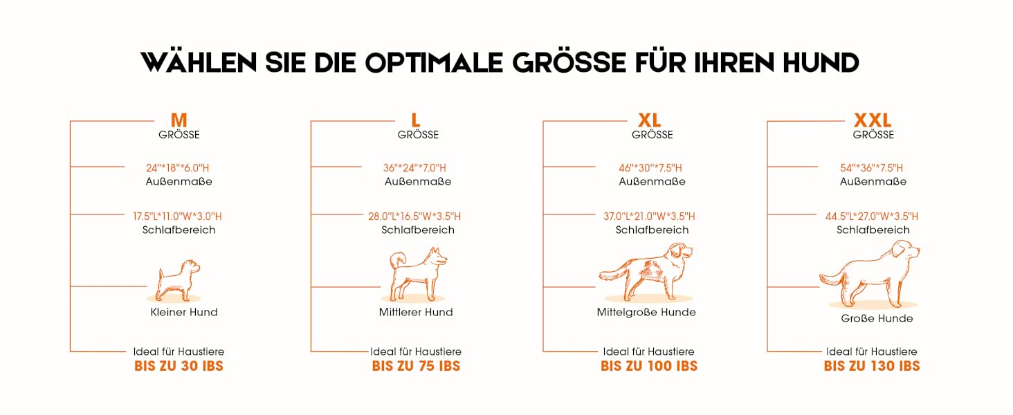 Ортопедичне ліжко для собак великих порід, кошик для собак, що можна прати, з піною у формі яйця, водовідштовхуване ліжко для собак з неслизьким дном та чотиристоронньою подушкою (сірий, 61x91x18 см)