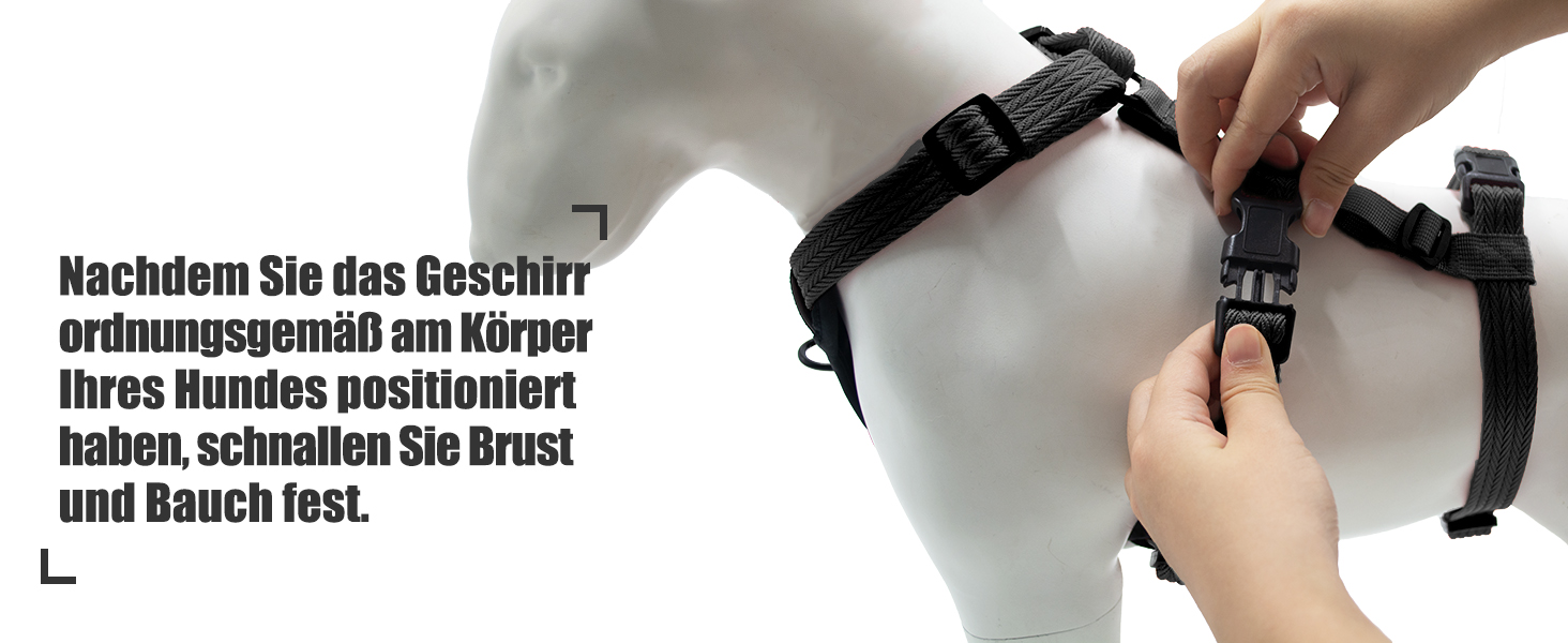 Пауерлд: Безпечна шлейка для собак, анти-тяга, паніка-шлейка, захист від втечі, регульована, дихаюча жилетка для собак (Чорний, XL) Екстра велика (упаковка з 1) Чорний