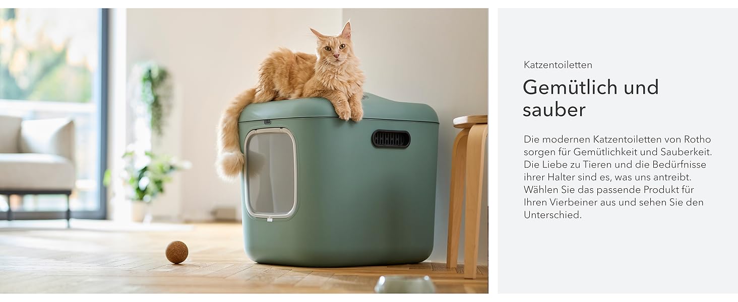 Контейнер для корму Rotho MyPet Cody 10л з кришкою та клапаном, BPA-free, антрацит/білий