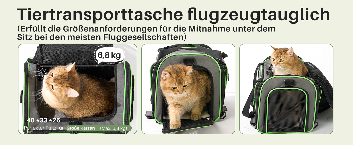 Транспортна переноска для котів та маленьких собак Gardner Pet, складна, з колесами, M (Basic)