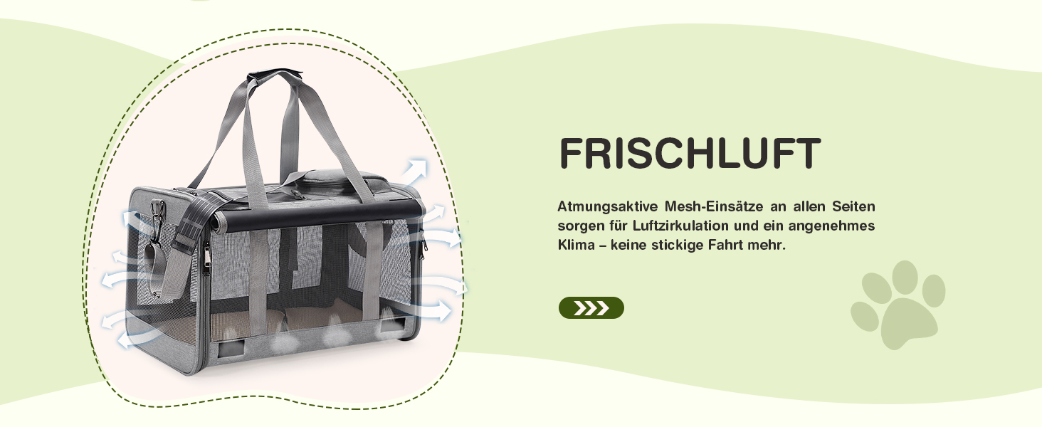 Транспортна сумка для котів та собак до 9 кг ALLSOPETS, дихаюча, для подорожей та до ветеринара (меланж рожевий)