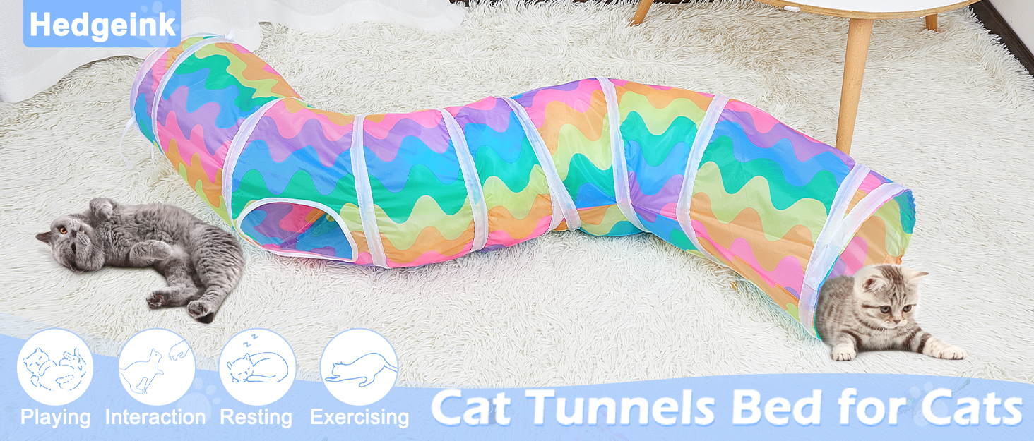 Будиночок та тунель для морських свинок Hedgeink – затишний дім та іграшки для кроликів, морських свинок, хоряків та інших дрібних тварин, темно-зелений мотив грибів