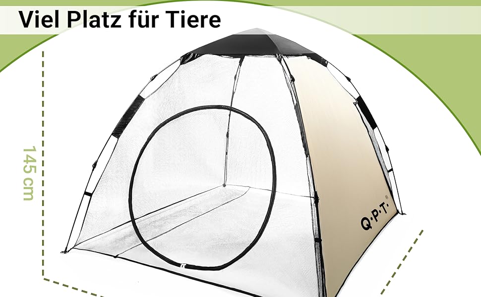 Набір для вигулу цуценят/котів на вулиці, великий вольєр для собак та котів, розкладний вольєр з міцної сітки, знімний сонцезахист, система Pop-up