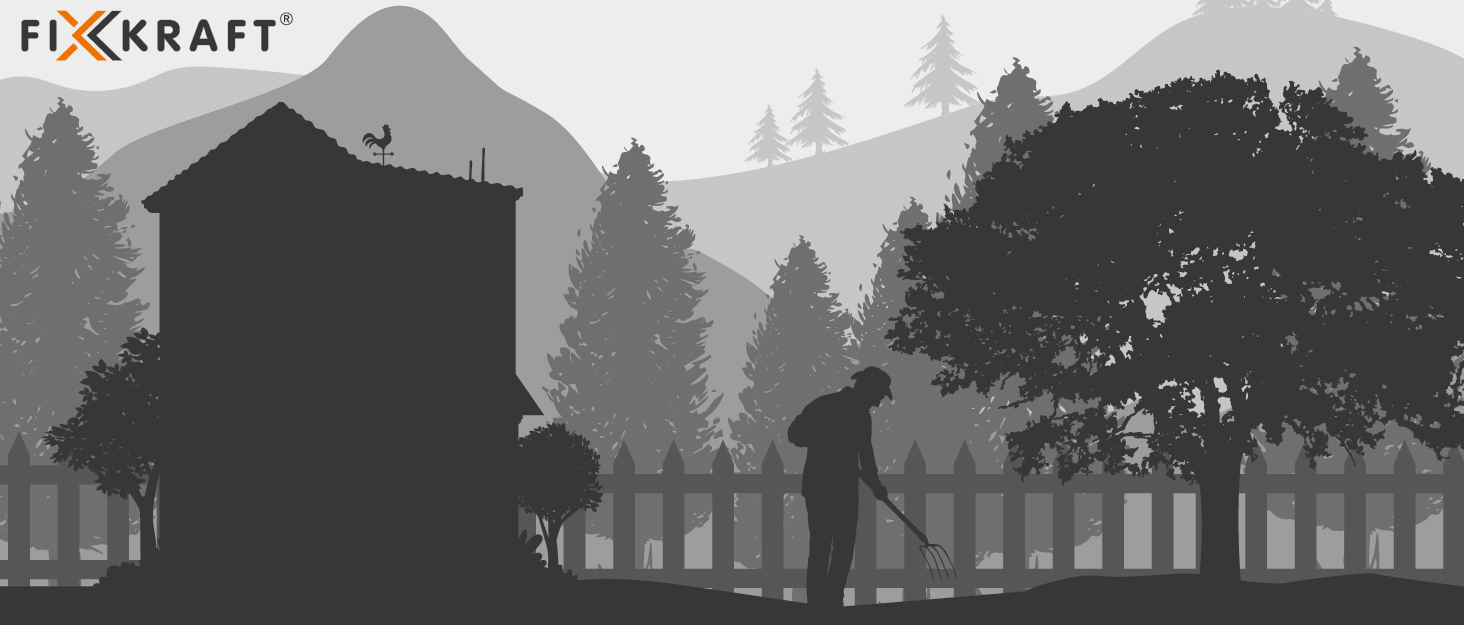 Футлярна бочка 60л з кришкою та обідком, харчова, 34см, універсальна, для саду (Блакитна)