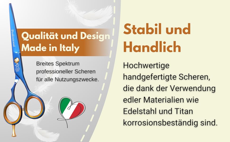 Професійні ножиці для філірування Titan Haarschere – нержавіюча сталь, 140 мм