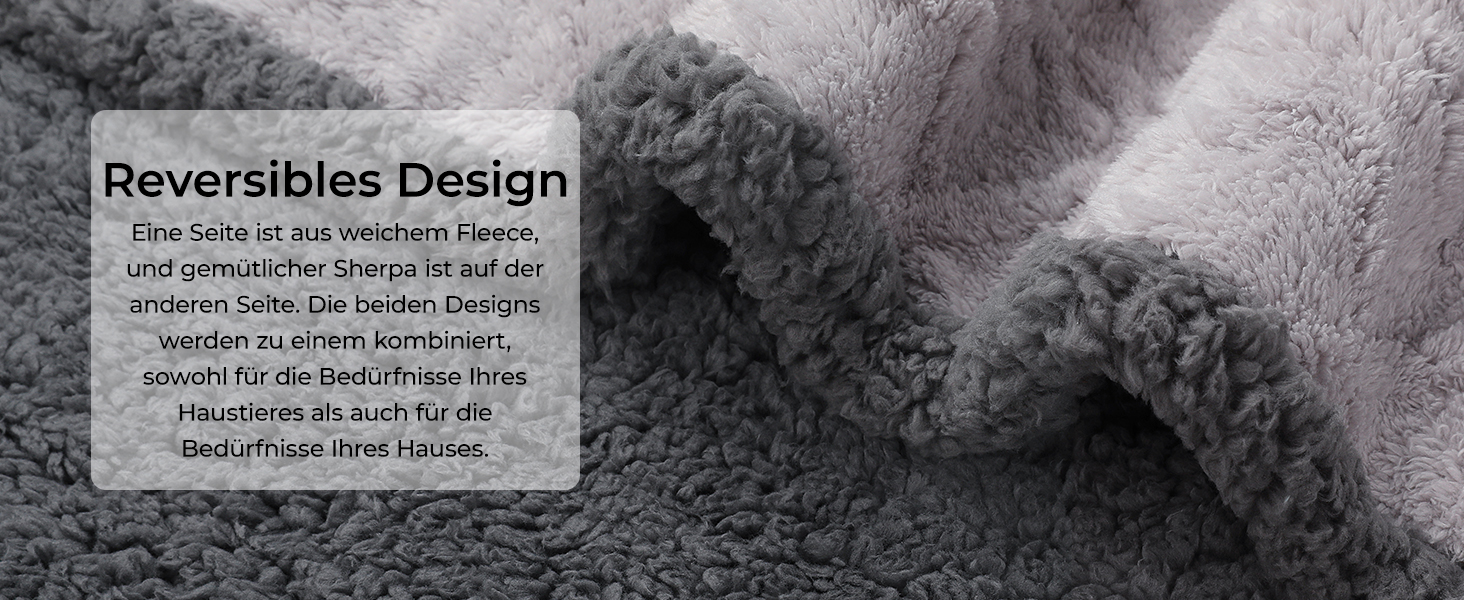 Водонепроникний килимок для собак Luciphia, миючий, для собак, котів, цуценят, теплий, м'який, флісовий, шерпа, для ліжка, дивана, софи, (102*145см) (145*165см)