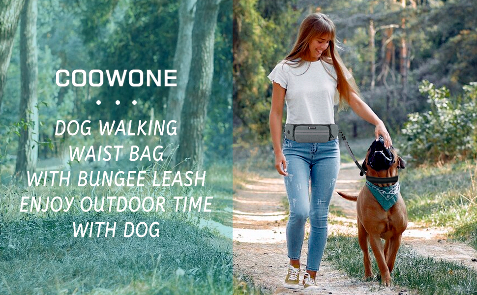 Лекарська сумка для собак, поясна сумка для аксесуарів, мішок для ласощів з дозатором кульок для вигулу, прогулянок та дресирування (Сірий, з 1 повідком)