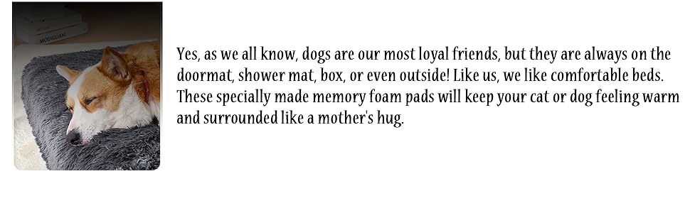 Велике собаче ліжко YAGE, миючий матеріал, ортопедичне ліжко, матрац для собачого будки, довге плюшеве ліжко, заспокійливе ліжко для собак, що бояться (L-90 см, сірий) L-90x70CM сірий