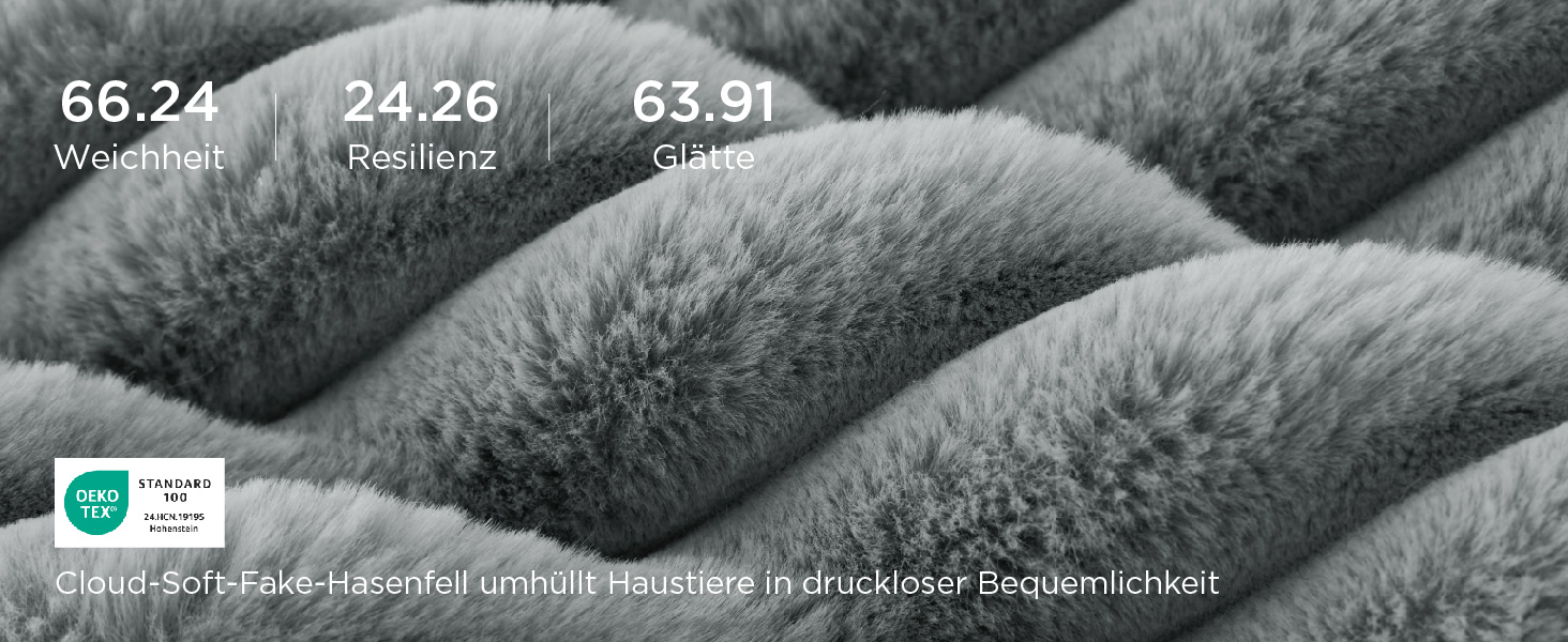Ліжко для котів BEDSURE кругле, 51x51 см, сіре - м'яке, знімний килимок, нековзне дно, для кошенят та цуценят
