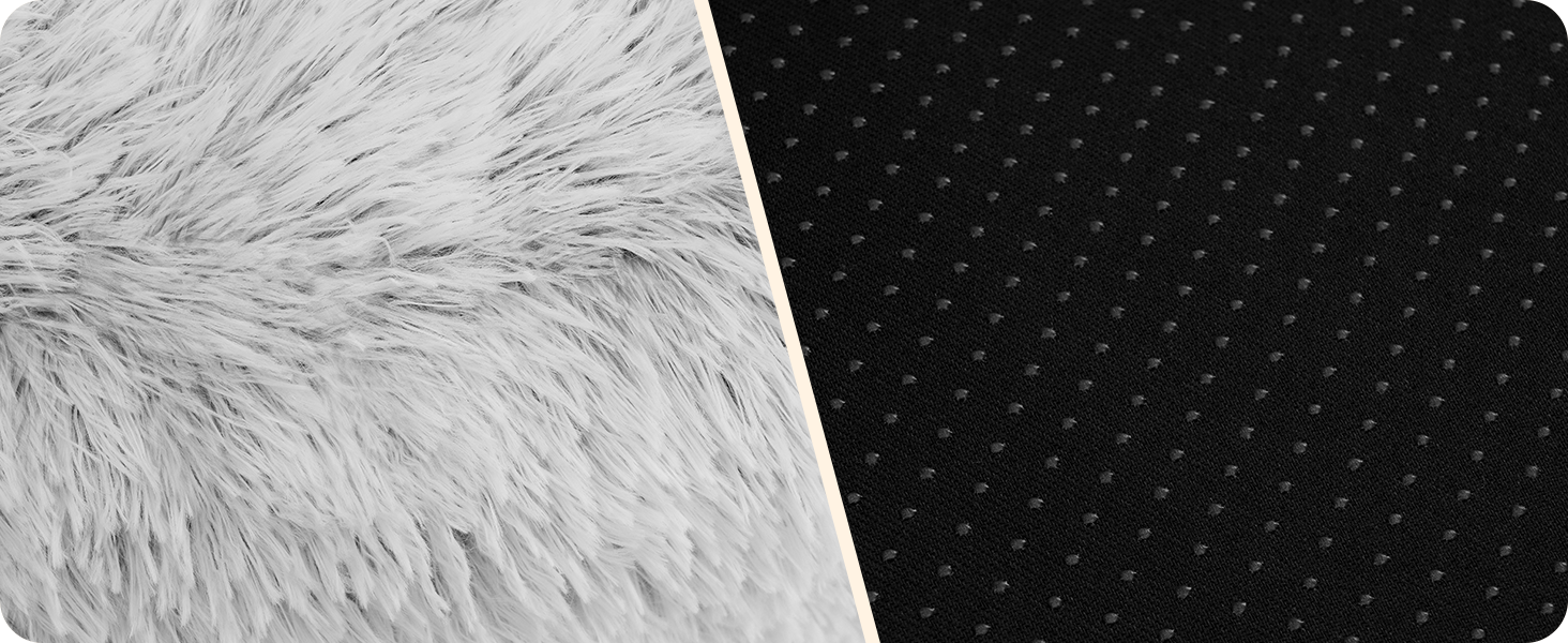 Ортопедичне ліжко для собак, кругле, м'яке, для котів та собак, лежанка-донатик, 60 см, сірий колір