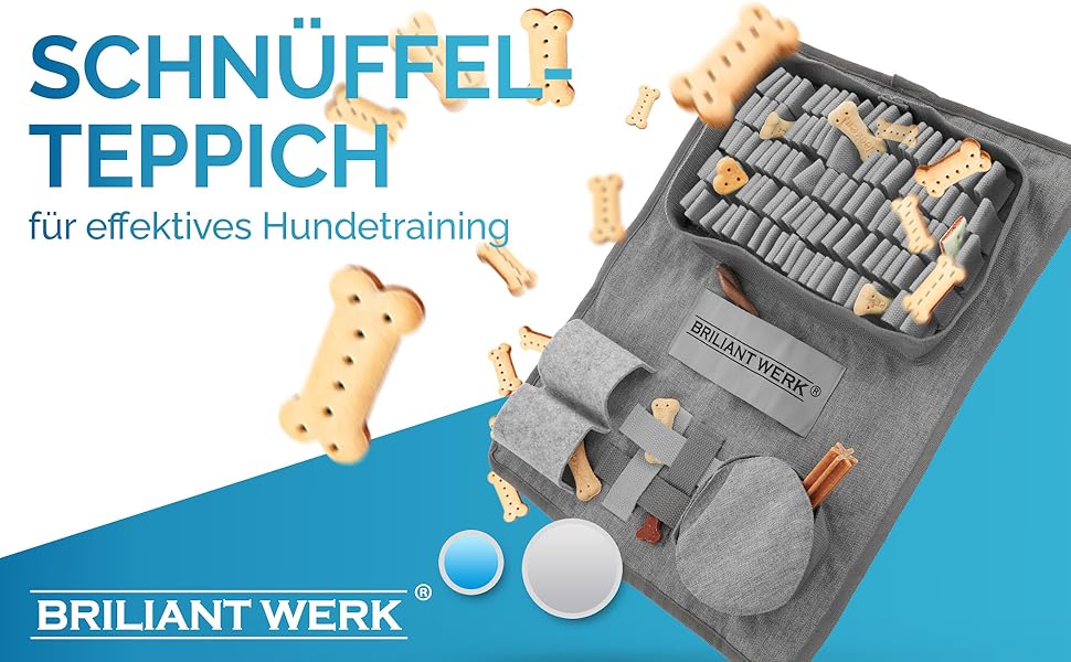 Килимок для собак - іграшка-головоломка з 5 елементами та 3 рівнями складності. Міцний матеріал, підходить для собак будь-якого розміру (сірий)