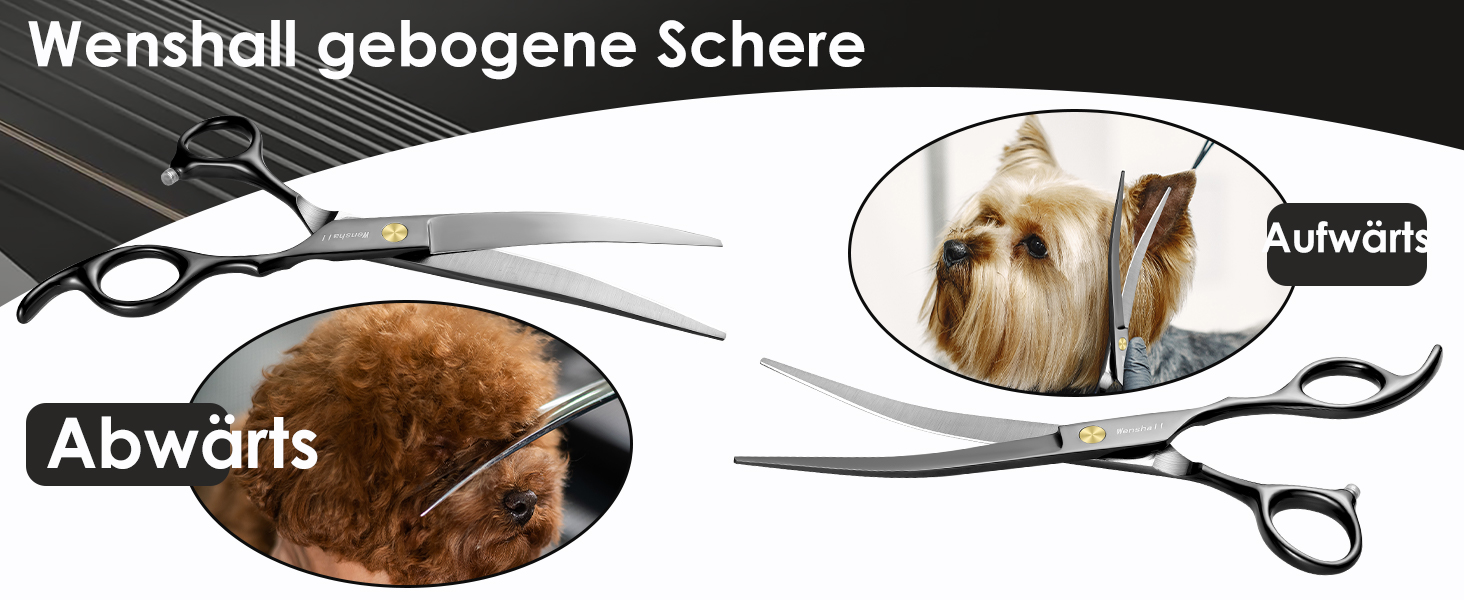 Набір професійних ножиць для грумінгу собак Wenshall 7.0 дюймів (5 шт.)