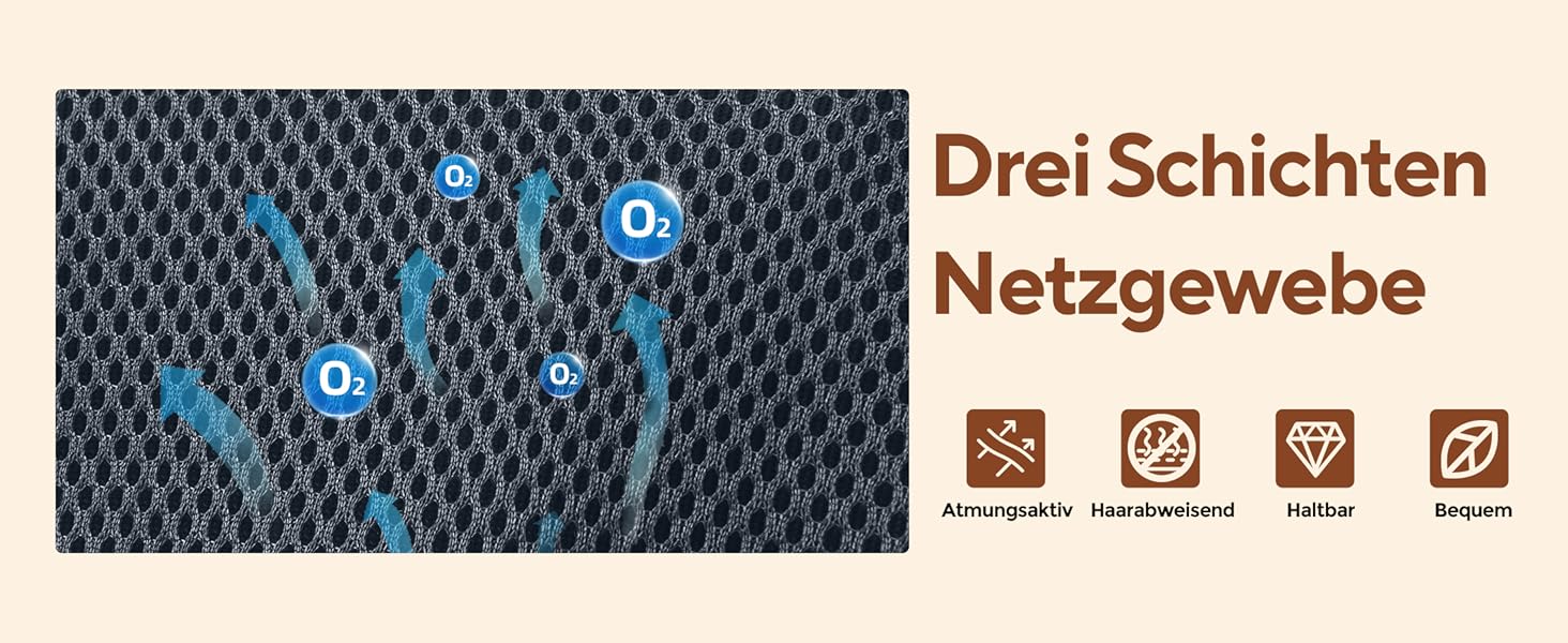 Гамак для котів LIFLIX Outdoor: зручний, знімний, для внутрішнього та зовнішнього використання (темно-синій, сітчаста тканина)