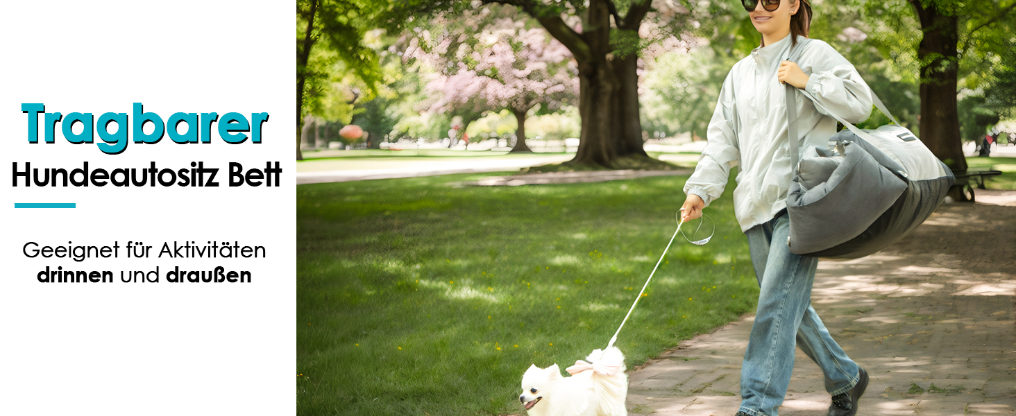 Автомобільний лежак для собак маленьких та середніх порід (до 15 кг), з висувним лежаком, знімний та миючий, з кишенями та ременем безпеки, зелений. Лежак для собак у машину (сірий).