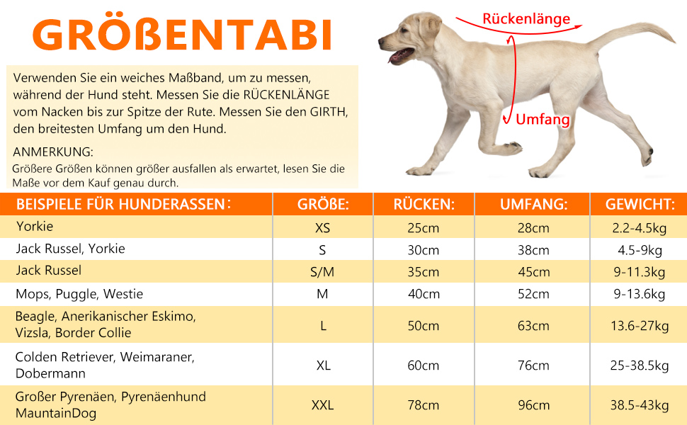 Дощовик для собак, дощовий плащ для собак з капюшоном, підходить для шлейки, легкий та світловідбиваючий, для середніх та великих собак (Помаранчевий XL)