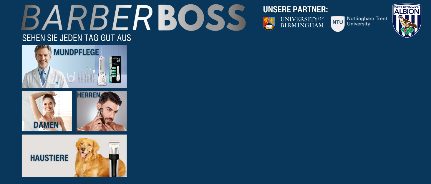 Професійний собачий триммер BarberBoss QR-9086 для густого волосся: набір для догляду за собаками та котами, бездротовий, тихий