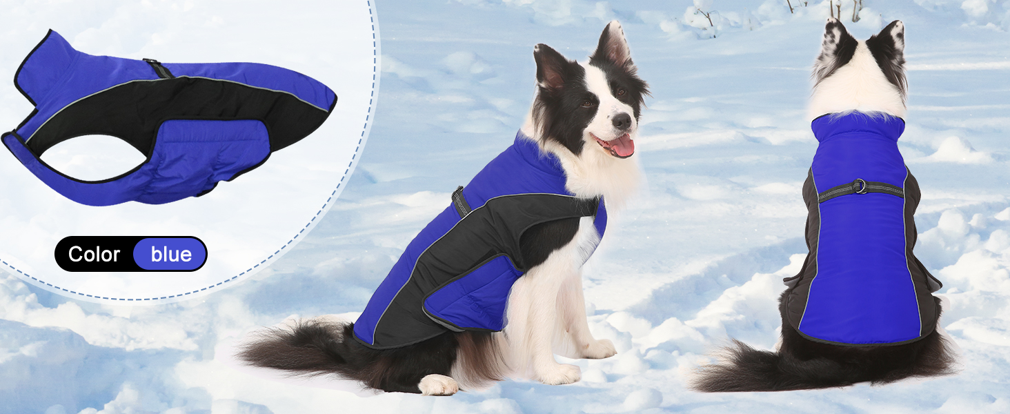 Зимова жилетка для собак - тепла бавовняна жилетка для собак, для сноубордингу, 3XL (36+ кг, 68 см обхват шиї), сіра