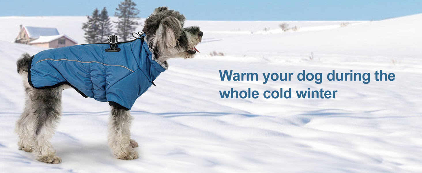 Теплий зимовий одяг для собак Savlot: водонепроникна куртка з флісовою підкладкою (L, жовтий)