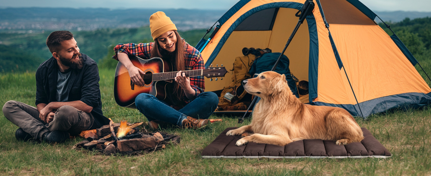 Водонепроникний килимок для собак WESTERN HOME Outdoor - 110x68 см (Коричневий)