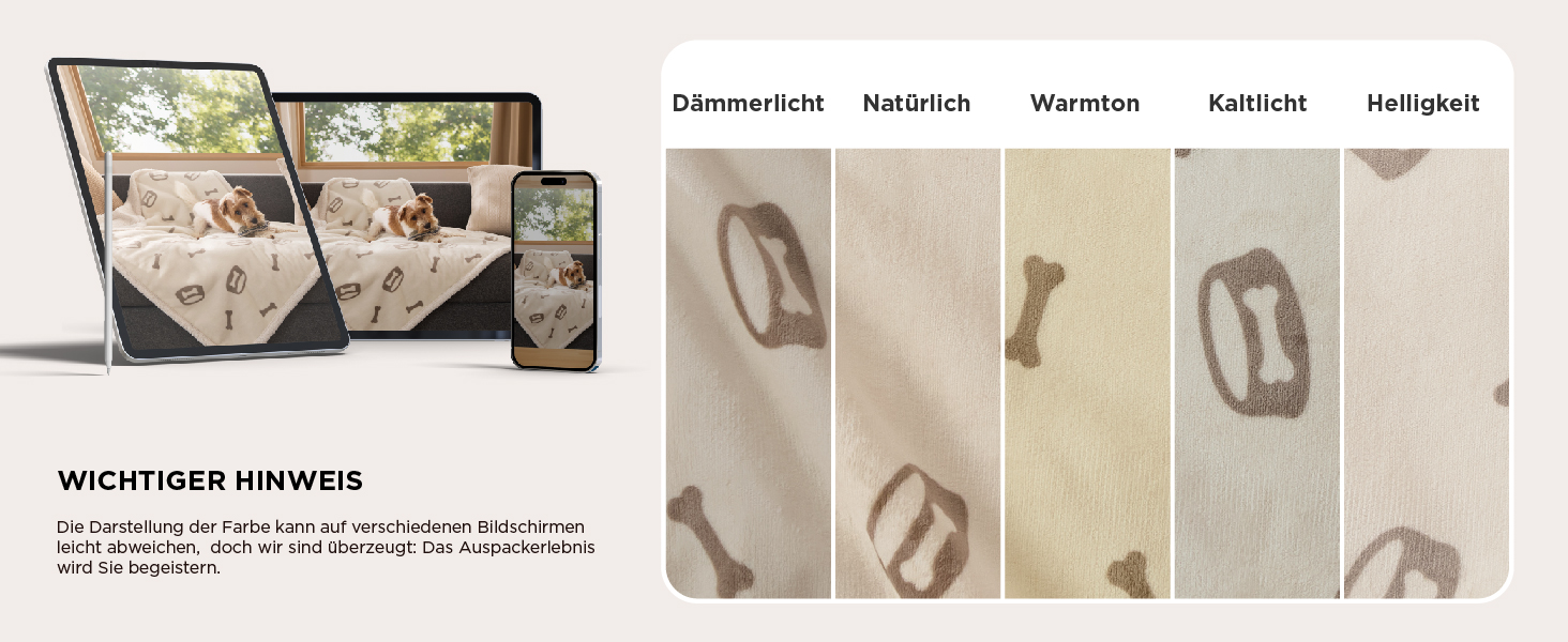 Водонепроникний коврик для собак BEDSURE великих порід - 152x127 см, миючий, з Sherpa Fleece, м'який, сірий XL (127x152)