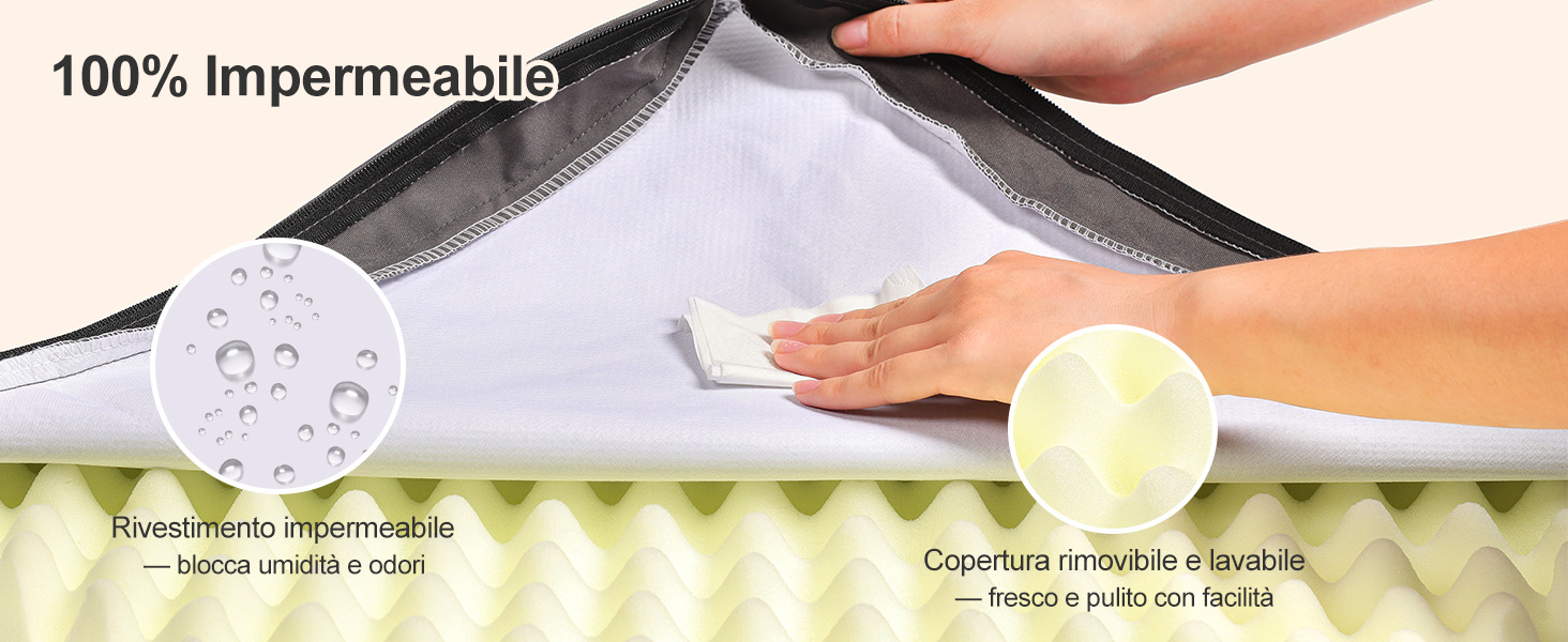 Ортопедичне ліжко для собак на зиму та літо з знімною, пральною наволочкою, 104*68*8 см, сірого кольору