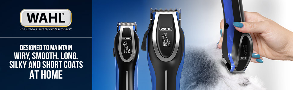 Набір для догляду за шерстю собак Wahl Komplett: Шерхостричка та тример, тиха робота, для професійного та домашнього використання