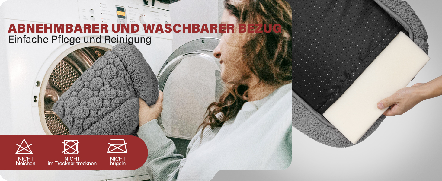 Самогріюча котяча лежанка Mora Pets: тепла, м'яка, 52x58 см, сіра