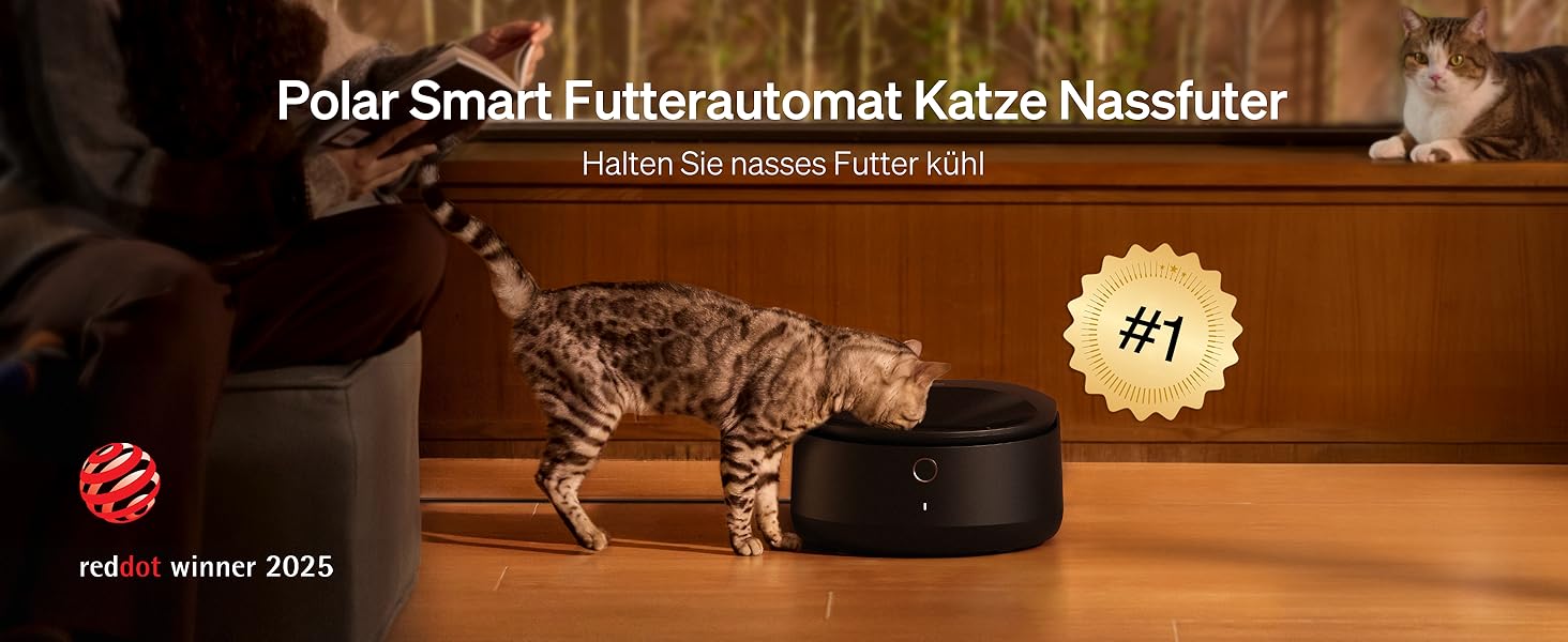 Автомат годування котів PETLIBRO для вологого корму з мискою з нержавіючої сталі, з напівпровідниковим охолодженням, Wi-Fi управління через додаток, 3 дні свіжості, чорний