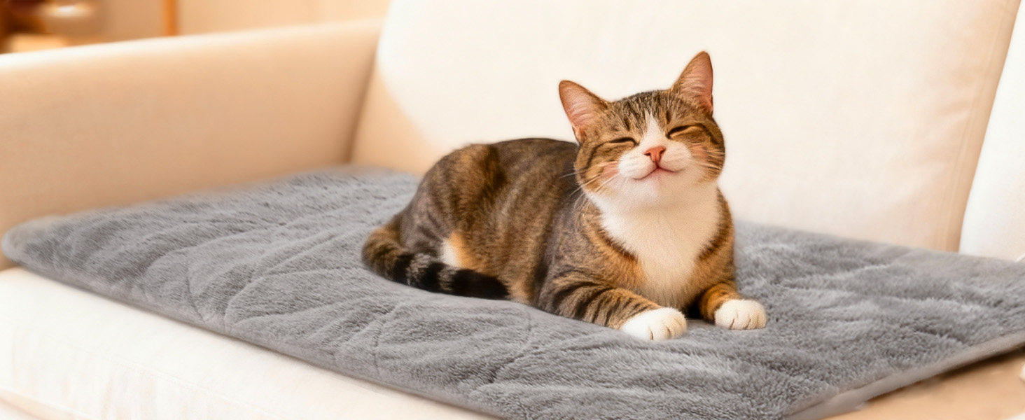 М'яка грілка для собак Mora Pets: тепла підстилка, 89 x 61 см, 9 зон нагріву, таймер, захист від перегріву, миється