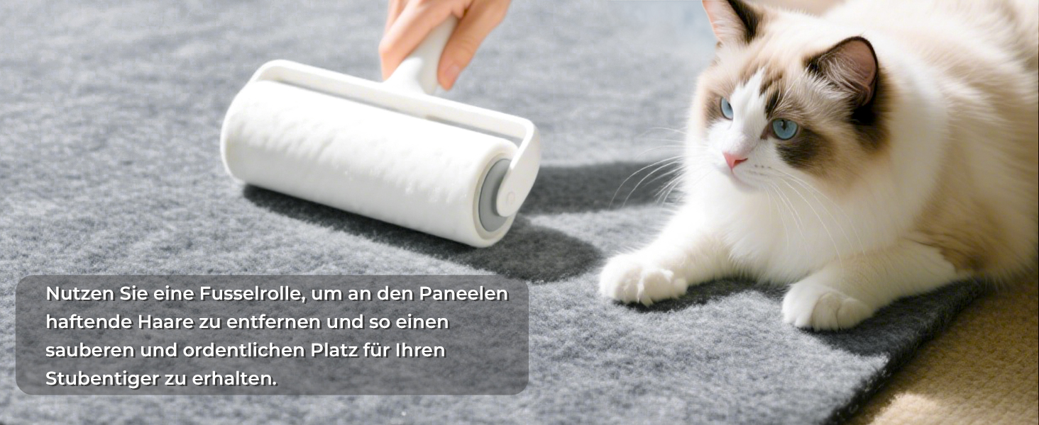 Двоповерховий будиночок для котів Dripex з фетру з подушкою, 30 x 35 x 35 см (Сова)