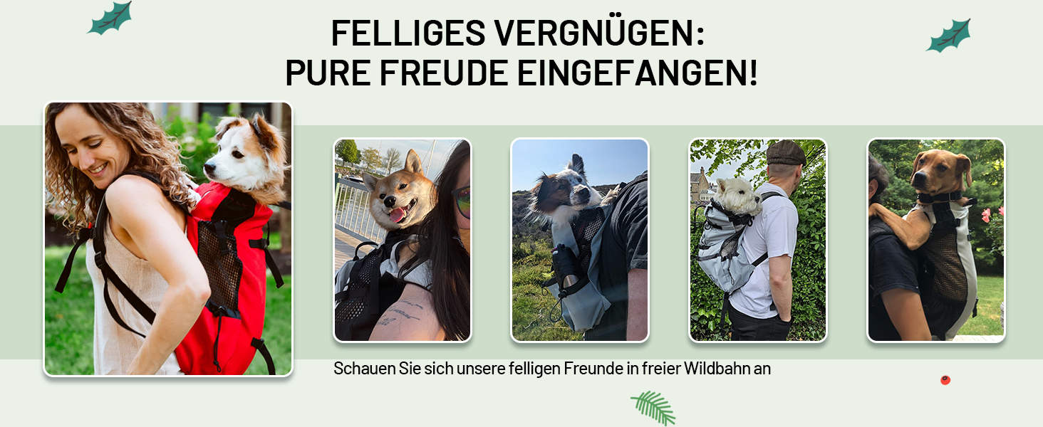 Рюкзак-переноска для собак ALLSOPETS, регульований, сірий шалфей, L