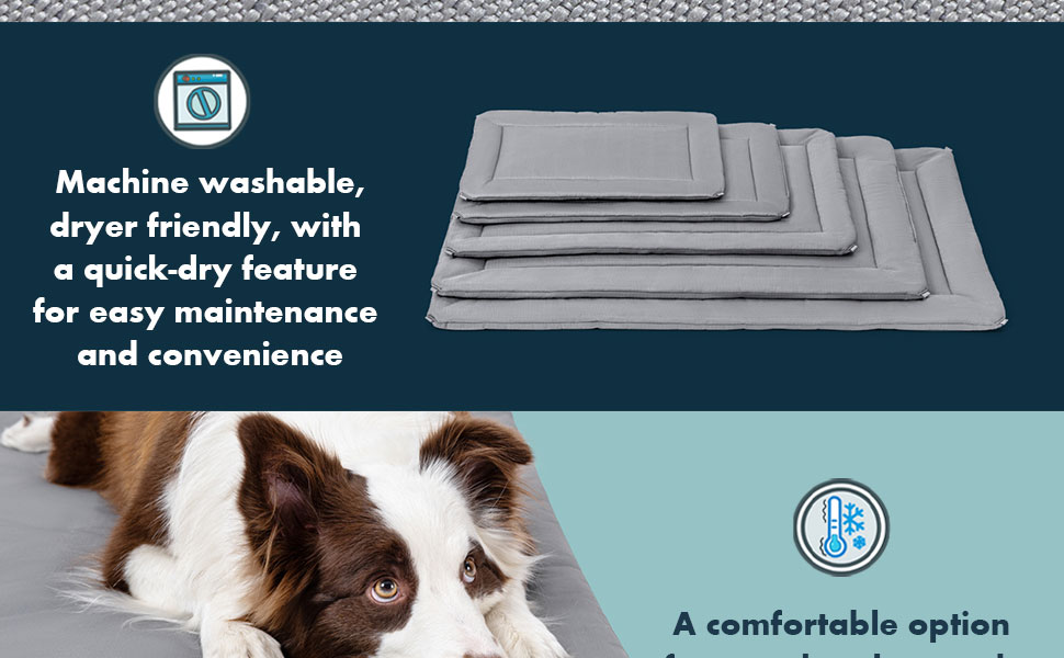 Килимок для собак у переноску Cybarmour - стійкий до гризіння, водонепроникний, великих порід, 89x59 см