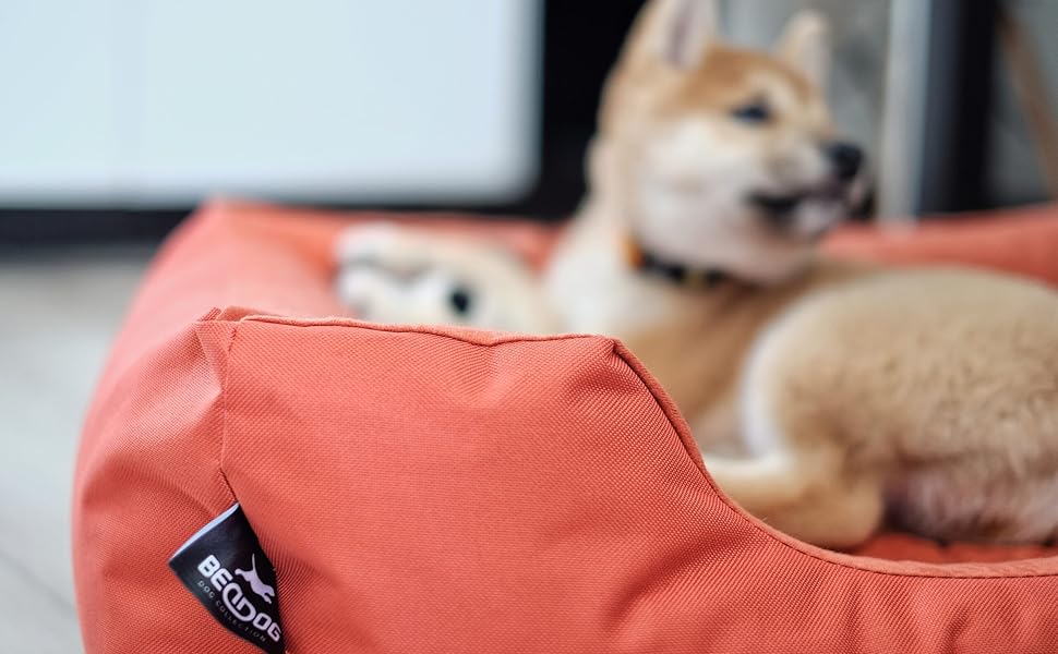 Крісло-ліжко для собак BedDog Teddy, чорно-сіре, XL, 100 x 85 x 23 см, Cordura & Microfaser-Velours