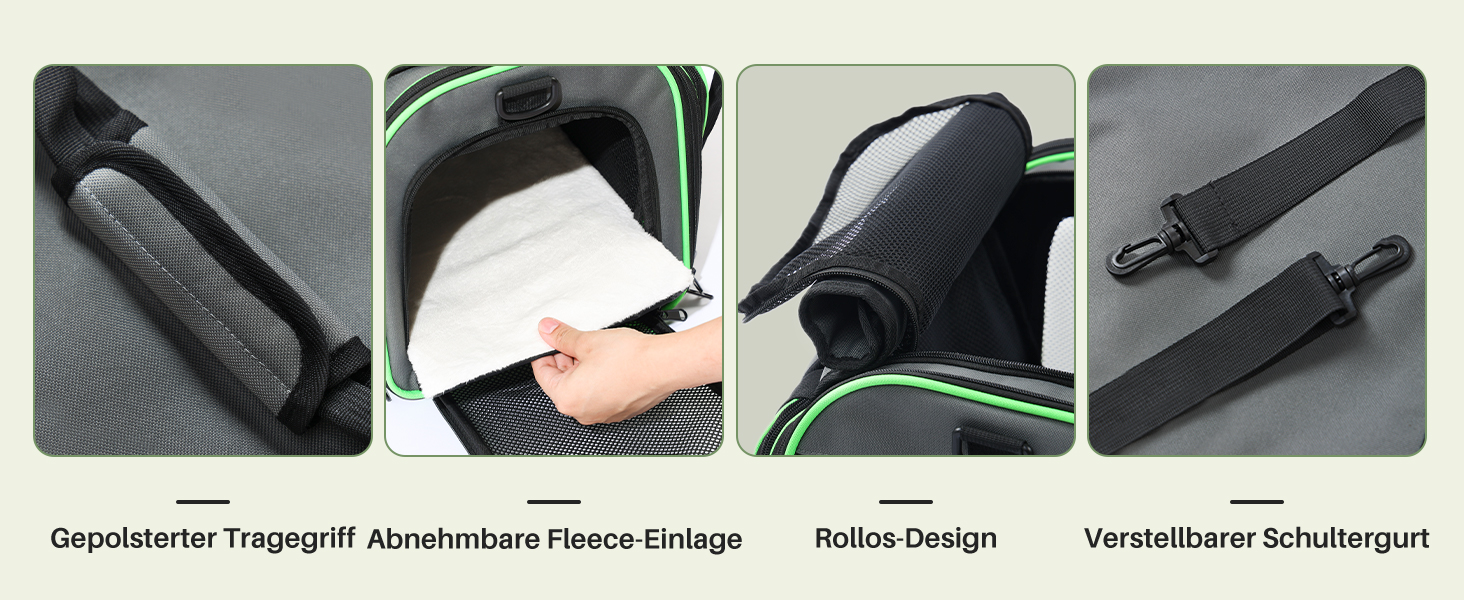 Транспортна переноска для котів та маленьких собак Gardner Pet, складана, з регульованим об'ємом, дихаюча, з плечовим ременем, BPA-free, M Basic