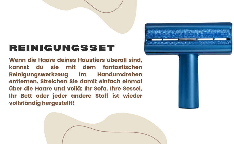 BEHOME Шерстьомашинка для собак з пилососом | 6-в-1 набір для догляду за тваринами та пилососом. Легко збирає шерсть, пилосос, машинка для стрижки та аксесуари для чищення. Тиха машинка для собак та котів BEHOME