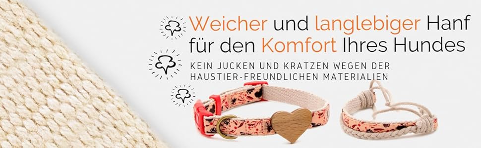 Нашийник для собак Pettsie з серцем та браслетом дружби, регульовані розміри S та M, зручний дизайнерський льон, міцний та довговічний, чудовий подарунок для любителів собак (35,6 - 50,8 см (M), Червоний)