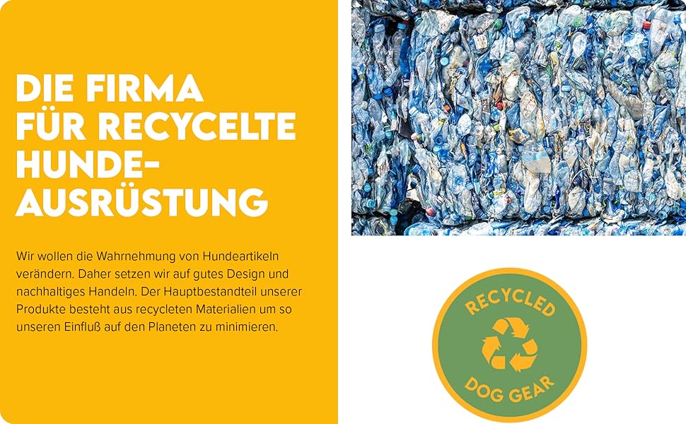 Нашийник для собак середнього розміру Woolly Wolf Nightless Night, розмір M - регульований нашийник з переробленого поліестеру, зручна посадка