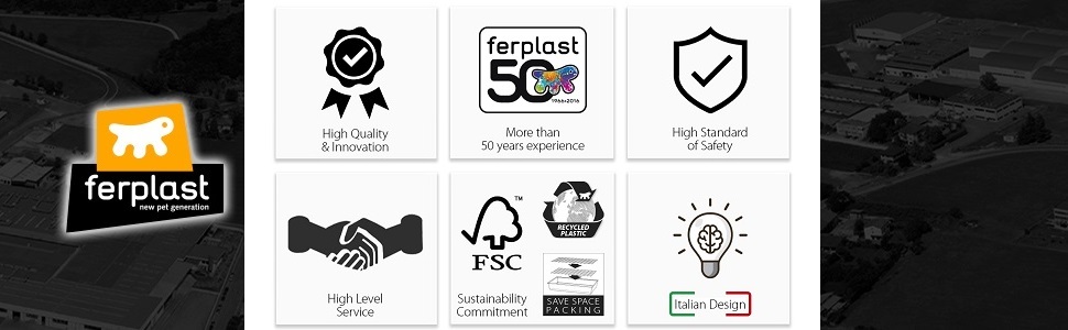 Миска для собак Ferplast Magnus, 3 літри, сіра, з неслизьким дном, з міцного пластику