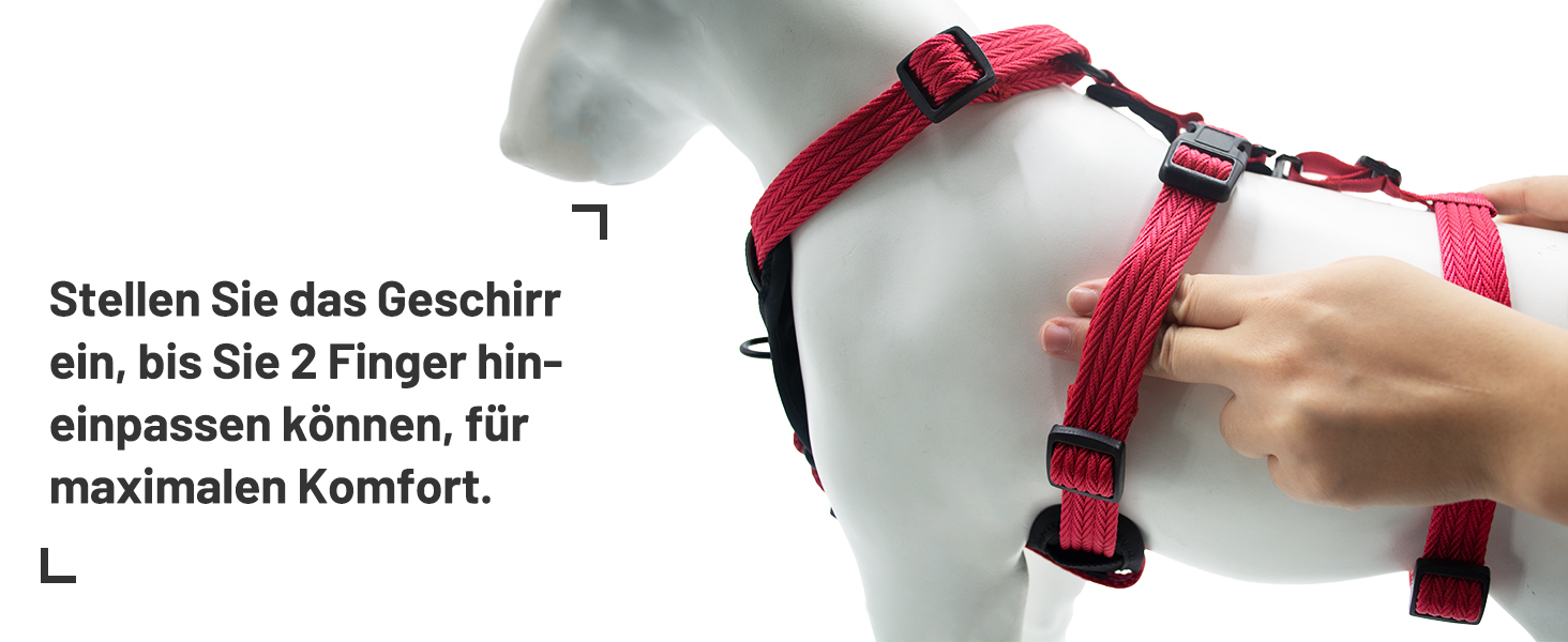 Пауерлд Безпечне обплетення для собак, шлейка від потягування, шлейка від паніки, анти-зламна шлейка для собак, регульована, дихаюча жилетка для маленьких, середніх та великих собак (XL) Екстра Великий (Упаковка з 1), Рожевий