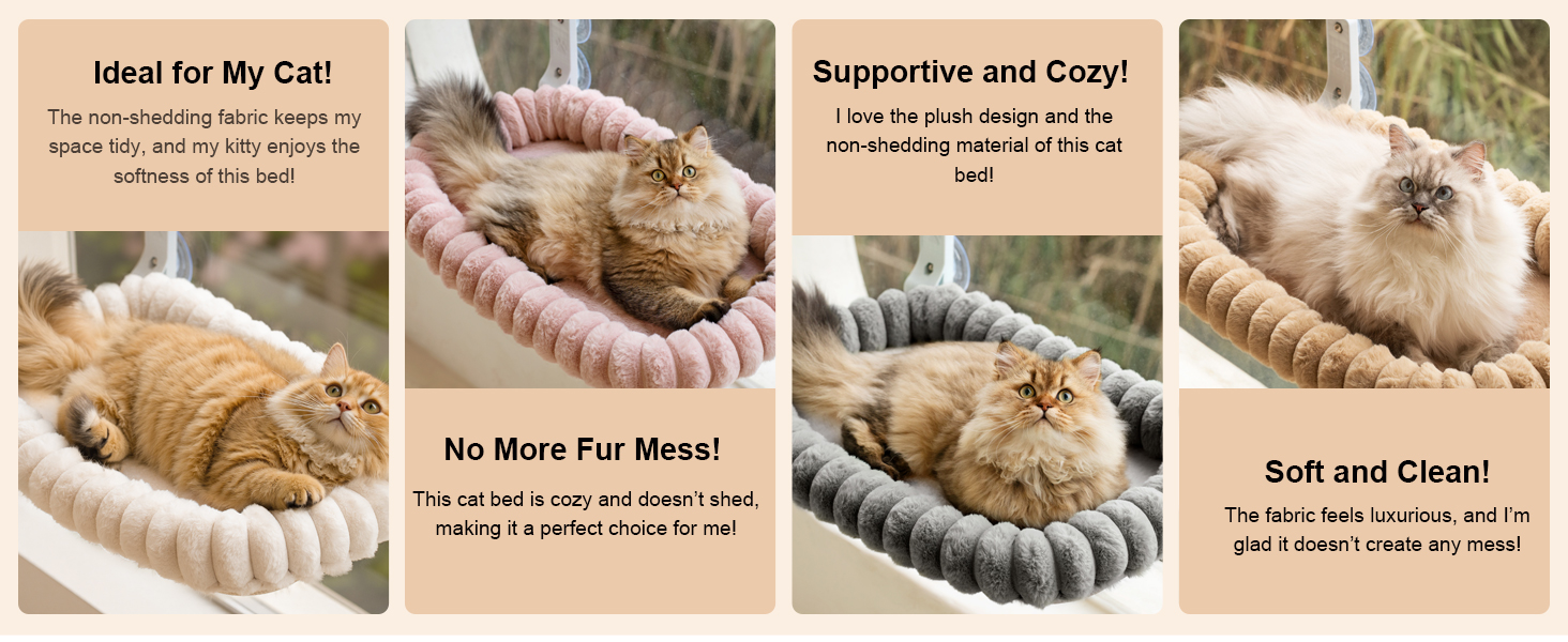 Лежанка для котів на вікно EDAGNY: гамак з м'яким знімним чохлом, сталевий каркас, до 18 кг (зелений, M)