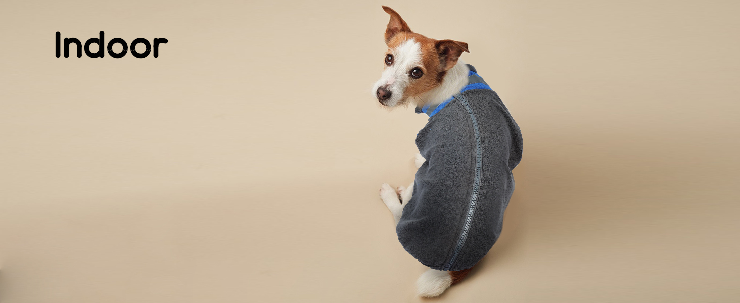 Пуловер для собак великих порід, тепла куртка з флісу, зимовий костюм для дому та вулиці (сірий, 2XL) XXL сірий