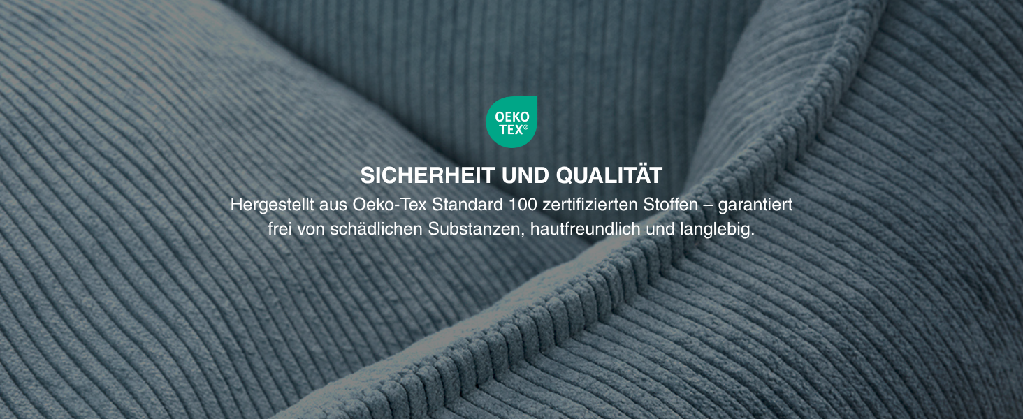 Gutekissen® Lucky: М'яке собаче ліжко - зручне та миється - для собак великих та малих порід (зелене, M - 80x65)